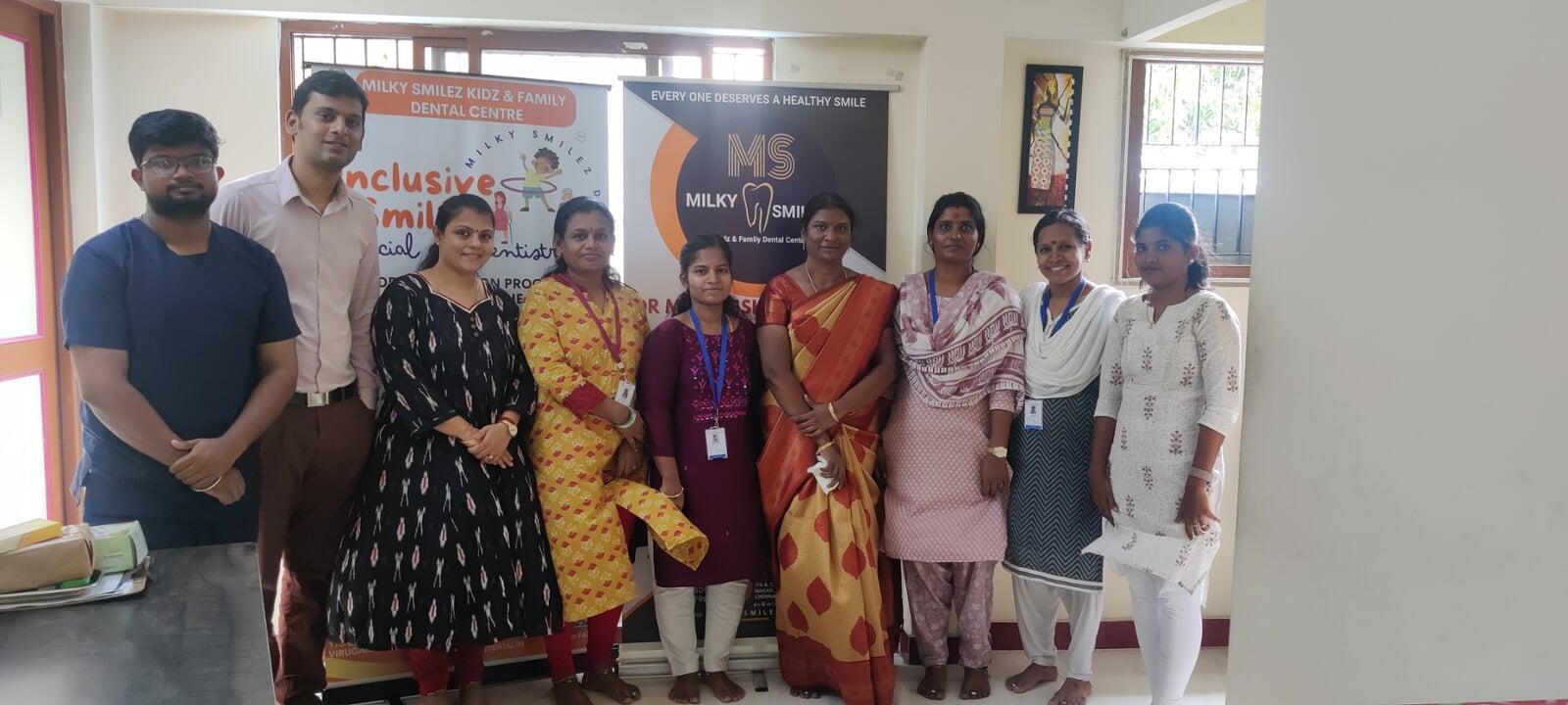 Dental Screening camp at Changing tree School