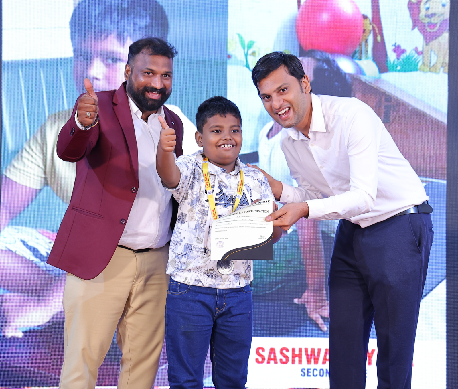 Event Felicitation for Special Achievers